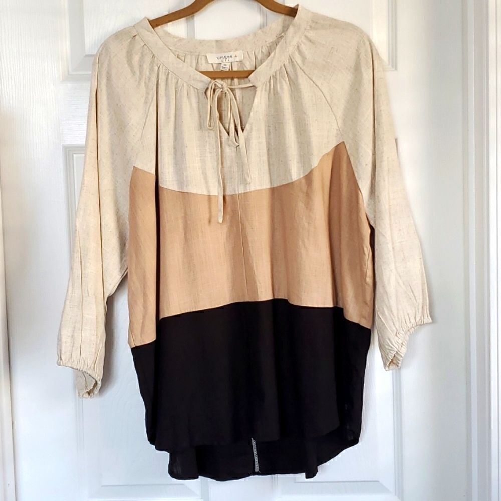 Umgee womans linen blouse, 1Xl